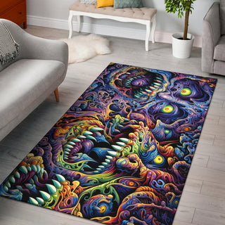 MONSTERGARAGE RUG | ACIDMATH AI