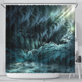 Winter Wanderer | Shower Curtain | POLARIS
