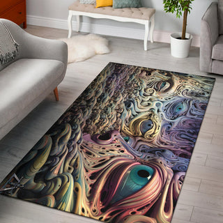 EYES IN THE UNDERWORLD RUG | ACIDMTAH AI