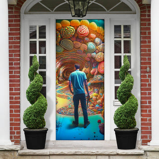 TAKE A LOOK DOOR SOCK | ACIDMATH AI