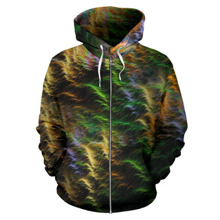 Trippy Clouds | Zip Up Hoodie | POLARIS