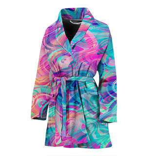 IN THE CLOUDS WOMENS BATH ROBE | ARTDESIGNWORKS