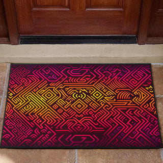 PSY GRID DOOR MAT | ACIDMATH AI