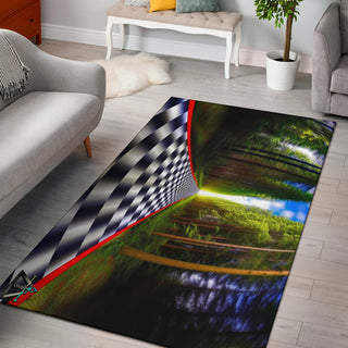 ITS A LONG TRIPPY ROAD RUG | ACIDMATH AI