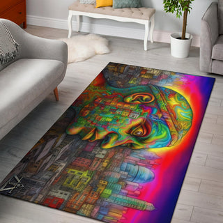 CITY ON MY MIND RUG | ACIDMATH AI