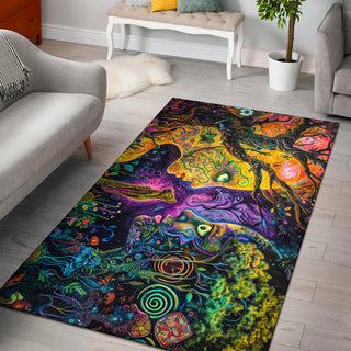 NATURE KISS RUG | ACIDMATH AI