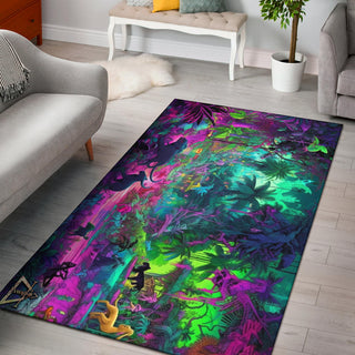 ANIMAL KINGDOM RUG | ACIDMATH AI