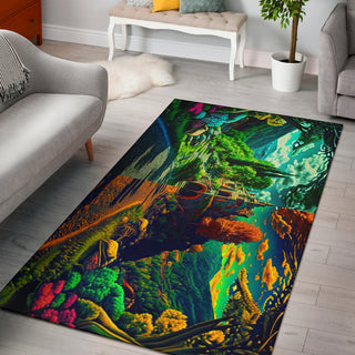 GREENSCAPES RUG | ACIDMATH AI