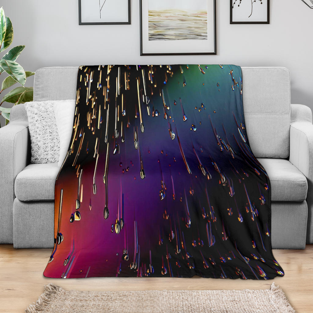 Acid Rain | Premium Microfleece Blanket | Austin Blake