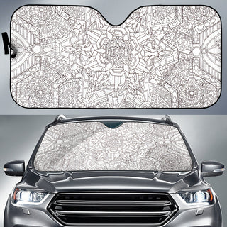 FLOWER BLOOM AUTO SUN SHADE | LACHLAN WARDLAW