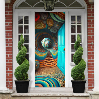 OPEN DOOR POLICY DOOR SOCK | ACIDMATH AI