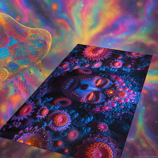 ALIVE SOMEWHERE RUG | ACIDMATH AI