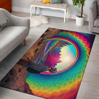 RAINBOW DAY RUG | ACIDMATH AI
