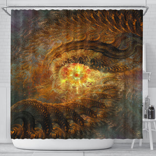Fractal Azathoth | Shower Curtain | POLARIS