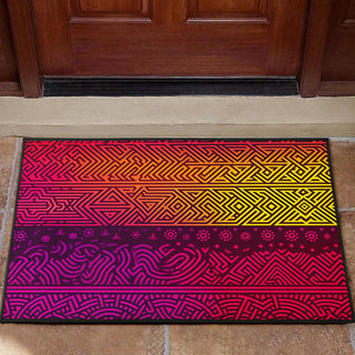 A GRID DOOR MAT | ACIDMATH AI