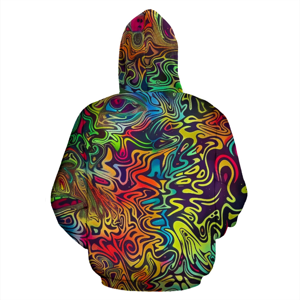 IM FEELIN IT ZIPPER HOODIE | ACIDMATH AI