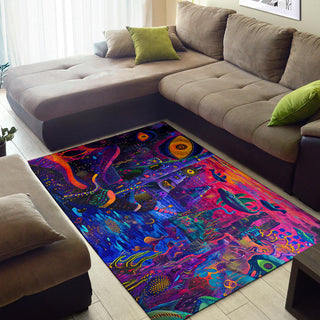 ASTRAL LAND RUG | ACIDMATH AI