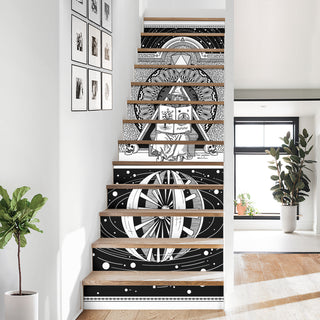 THE MAGICIAN  STAIR STICKERS | BROCK SPRINGSTEAD