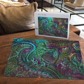 🌌🌀 The Dream that Ate Itself | Wooden Jigsaw Puzzle | POLARIS