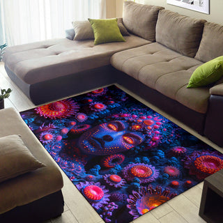 ALIVE SOMEWHERE RUG | ACIDMATH AI