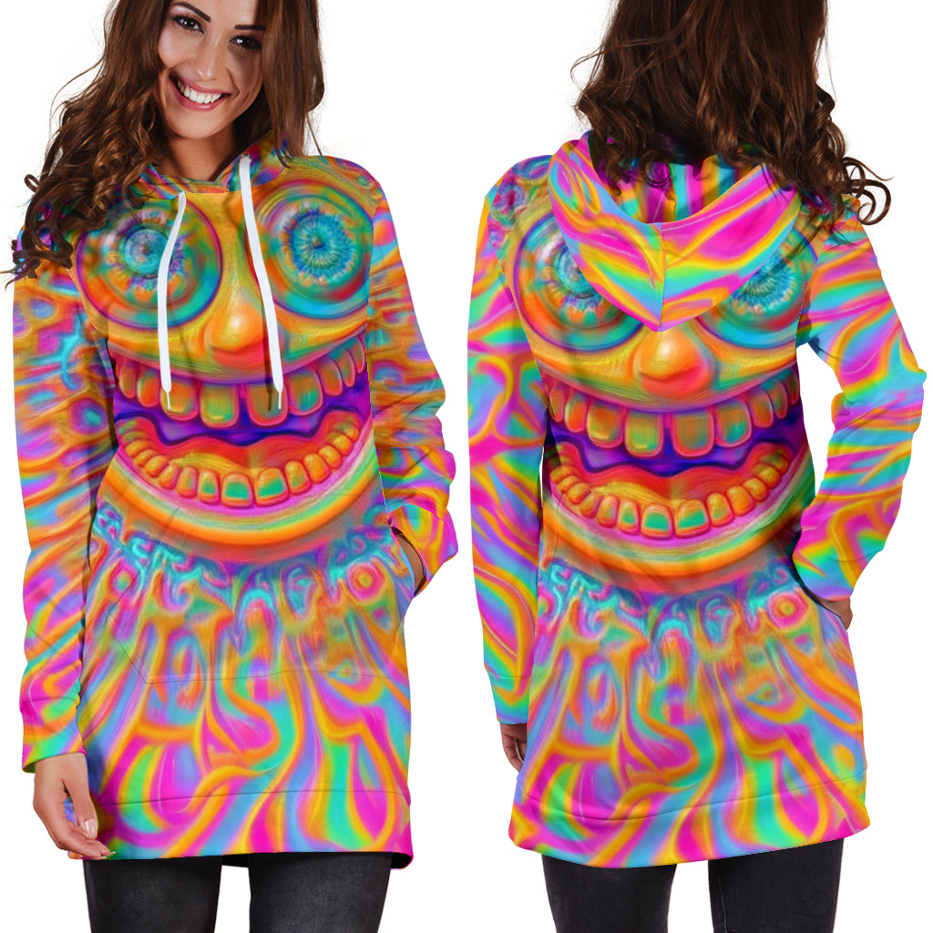 1200 MICROGRAMS HOODIE DRESS | ACIDMATH AI