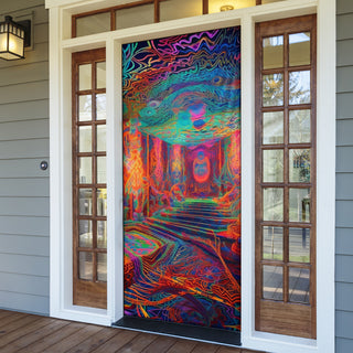 SACRED SPACE DOOR SOCK | ACIDMATH AI