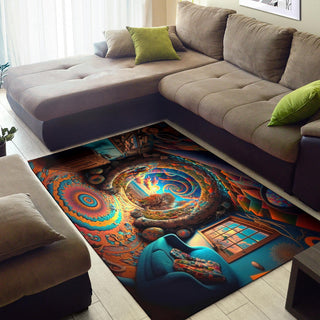 HOME SWEET HOME RUG | ACIDMATH AI