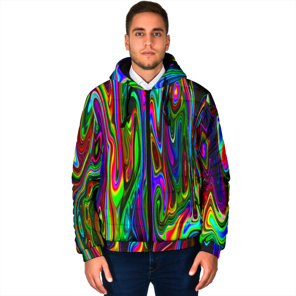 ACID DROP WINTER HOODED JACKET | PSYCHEDELIC POUR HOUSE