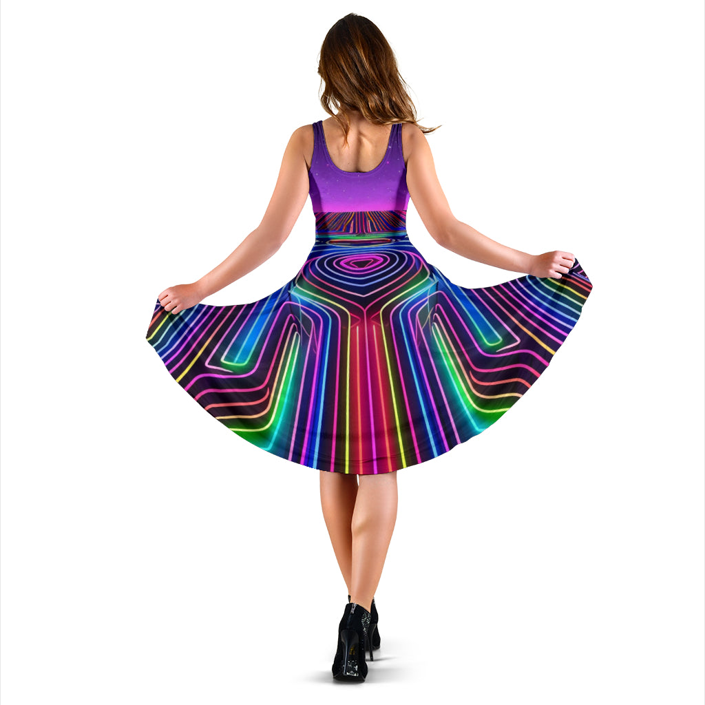 RAINBOW ROAD DRESS