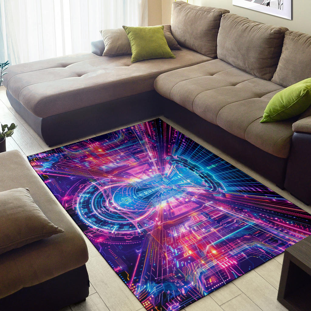 ROOM SYMMETRY RUG | ACIDMATH AI