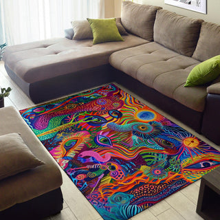 AYA ANIMAL SPIRITS RUG | ACIDMATH AI