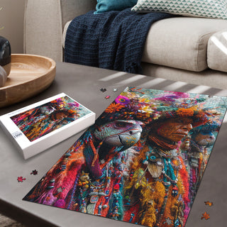 SHAMAN WORLD PUZZLE | ACIDMATH AI