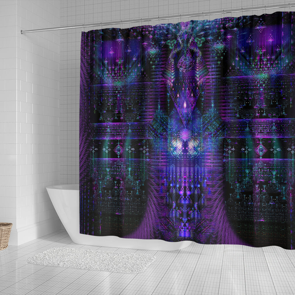 Iridescent Order | Shower Curtain | POLARIS