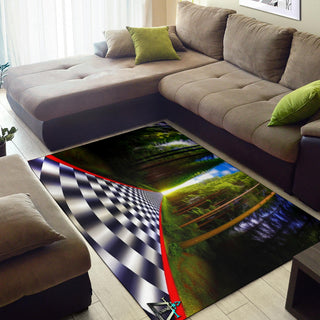 ITS A LONG TRIPPY ROAD RUG | ACIDMATH AI