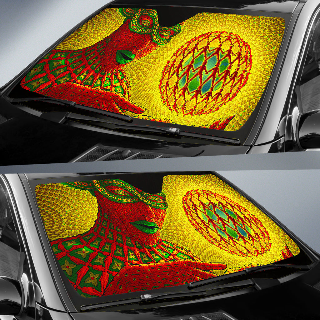 CHAOUS THE MOTHER AUTO SUN SHADE | SALVIA DROID
