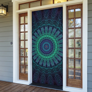 GREEN MANDALA DOOR SOCK | CAMERON GRAY