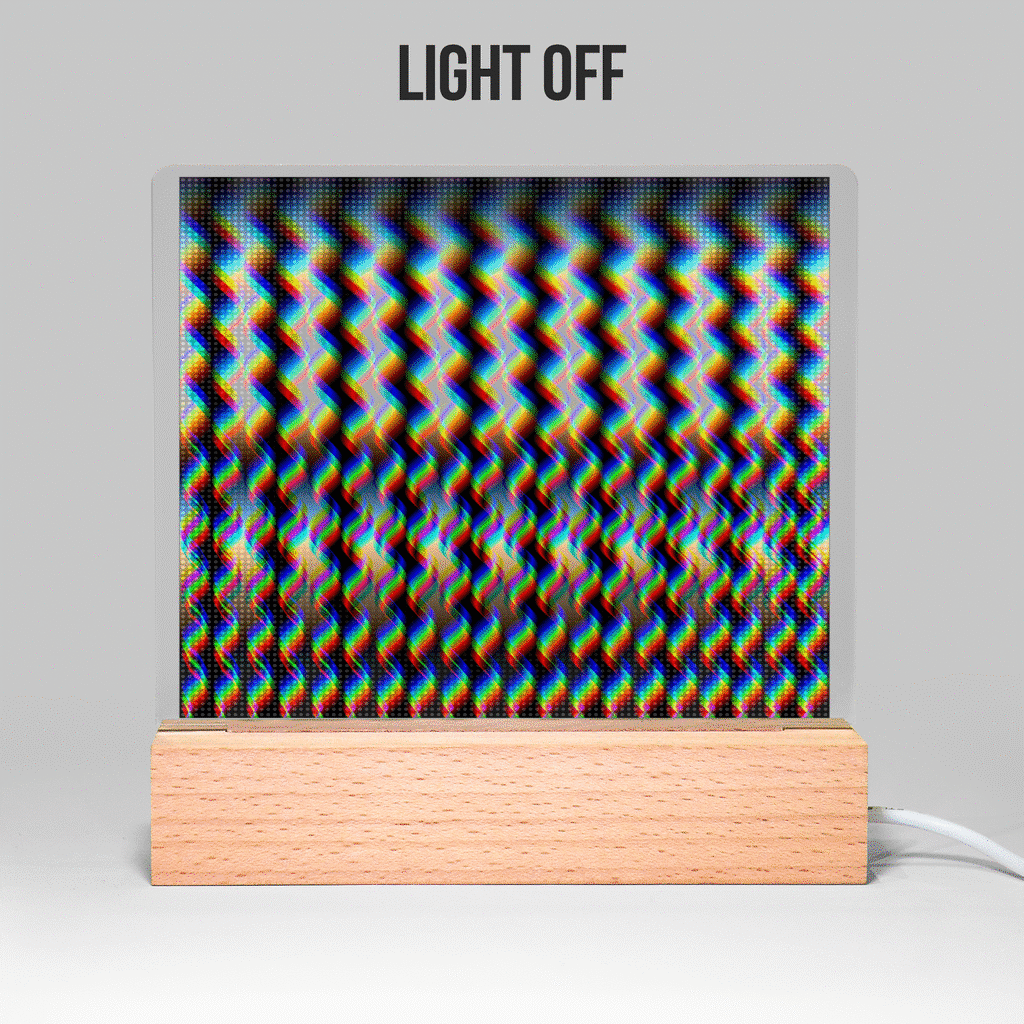 Heat Wave | Light-Up Acrylic Sign | Austin Blake