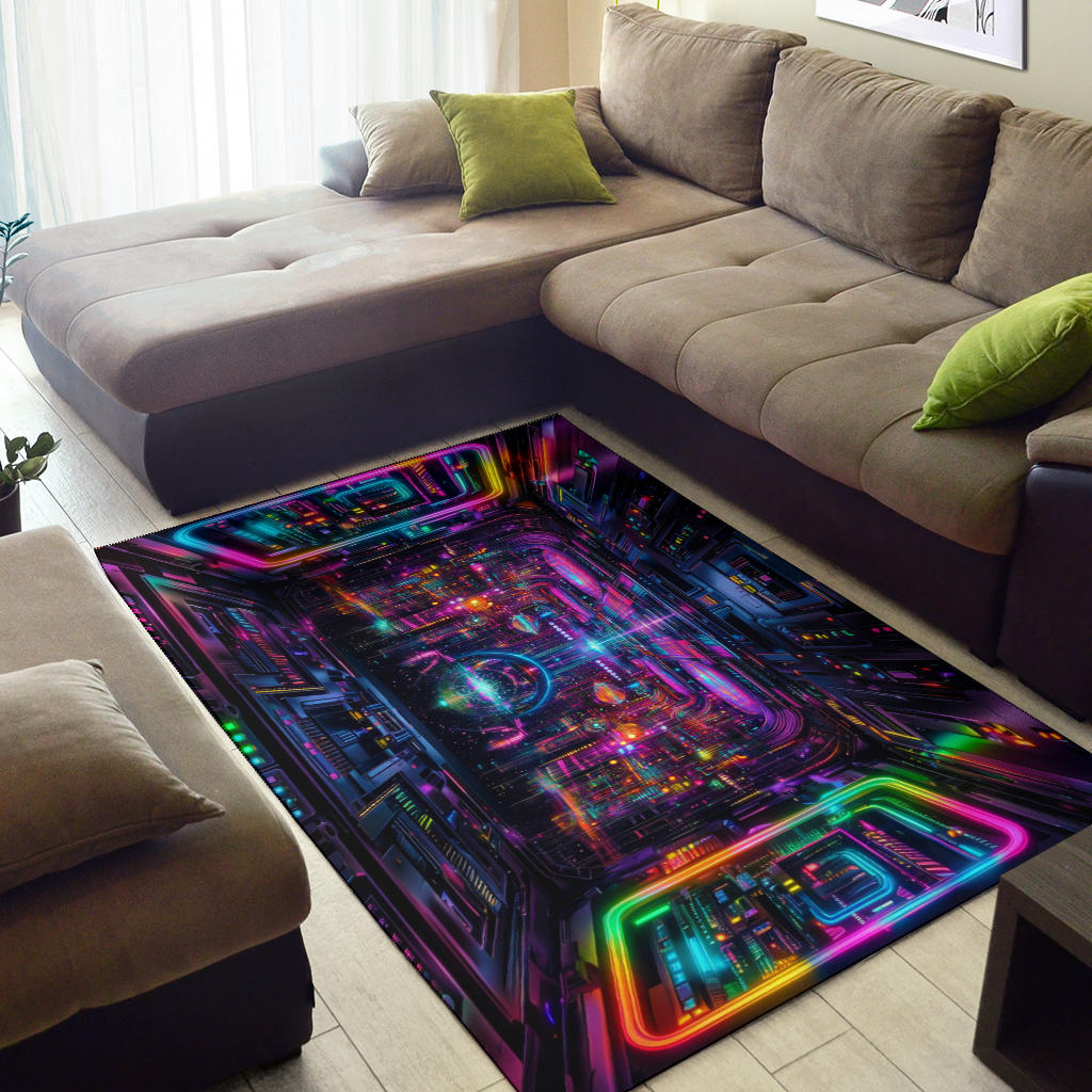 PSY ROOM RUG | ACIDMATH AI