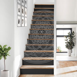MANDALA STAIR STICKERS | BROCK SPRINGSTEAD