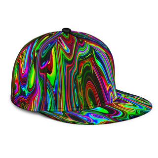ACID DROP SNAPBACK HAT | PSYCHEDELIC POUR HOUSE