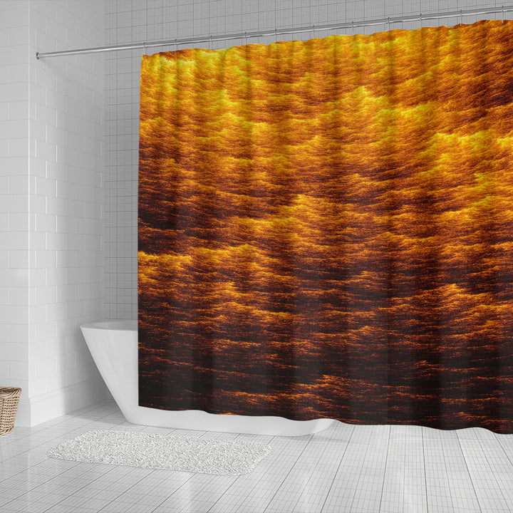 Skyfire | Shower Curtain | POLARIS