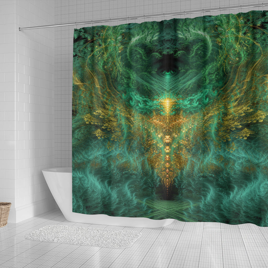 Aeon Rebirth | Shower Curtain | POLARIS