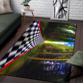 ITS A LONG TRIPPY ROAD RUG | ACIDMATH AI