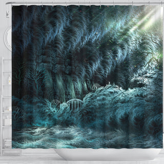 Winter Wanderer | Shower Curtain | POLARIS