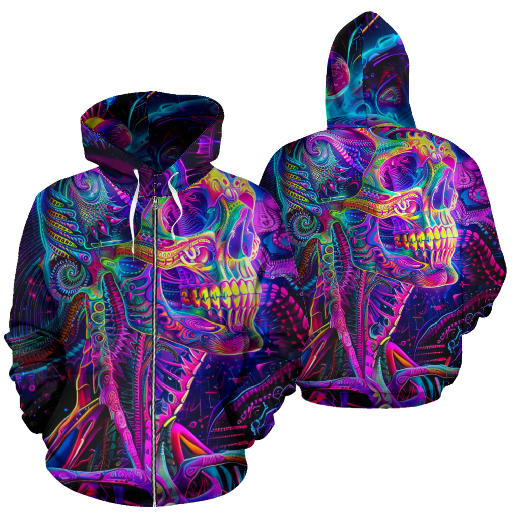 IM GOOD WITH THIS ZIPPER HOODIE | ACIDMATH AI