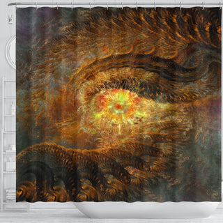 Fractal Azathoth | Shower Curtain | POLARIS