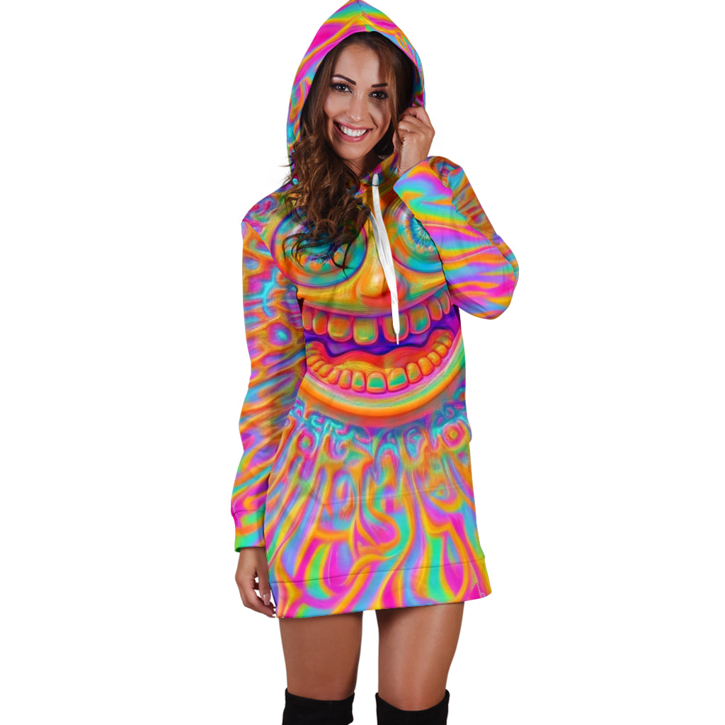 1200 MICROGRAMS HOODIE DRESS | ACIDMATH AI