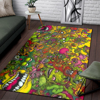 ACID TRIP MONDAY RUG | ACIDMATH AI