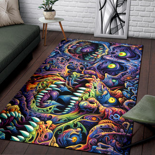 MONSTERGARAGE RUG | ACIDMATH AI