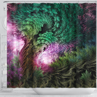 Windy Tree | Shower Curtain | POLARIS